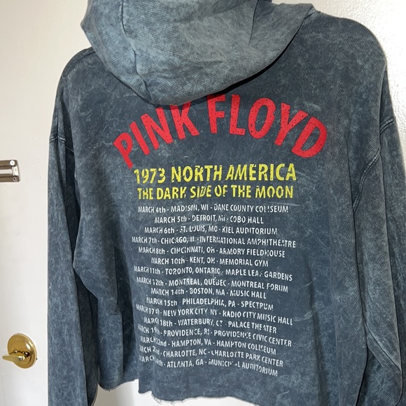 Pink Floyd cropped hoodie - Picture 4 of 5